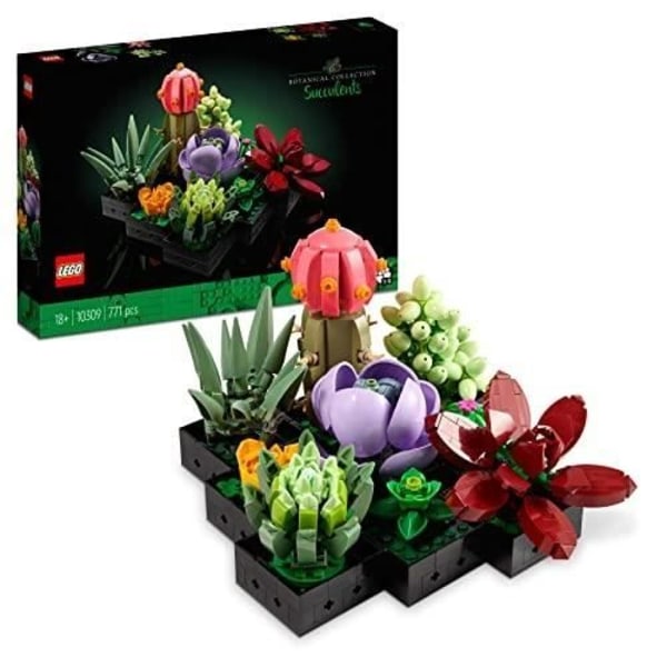 LEGO 10309 KONSTGIVNA INOMHUS SUCCULENTVÄXTER FÖR INREDNING