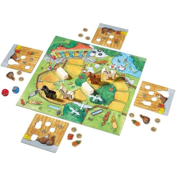 HABA Hoppe Reiter - Lautapeli lapsille (sekoitettu), 2 pelaajaa ja enemmän