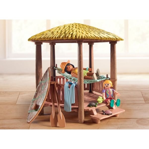 PLAYMOBIL - 71143 - Wiltopia - Pagajer og lyserøde delfiner Flerfärgad
