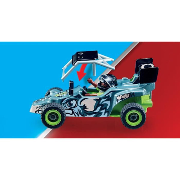 PLAYMOBIL - 71044 - Promo Pack - Stuntshow Stunt ja buggy Flerfarvet
