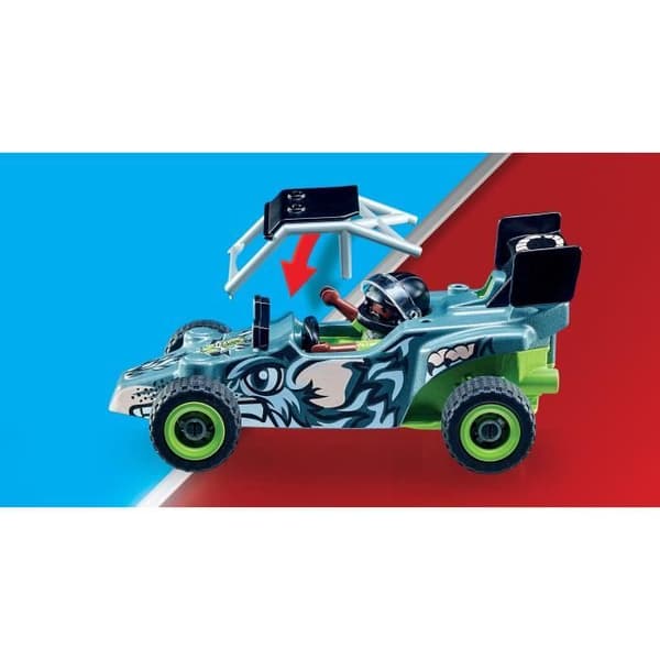 PLAYMOBIL - 71044 - Promo Pack - Stuntshow Stunt ja buggy Multifarvet
