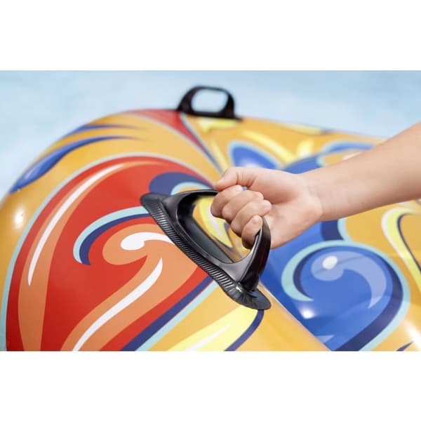 Badebidge - Bestway - Middelhavsschildpad - Multifarvet - 186x168x42 cm