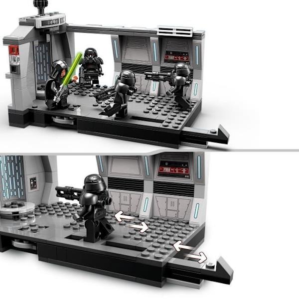 LEGO 75324 Star Wars Attack Of The Dark Troopers, Byggleksak, The Mandalorian, Luke Skywalker Minifigure, Barn 8 år Flerfärgad