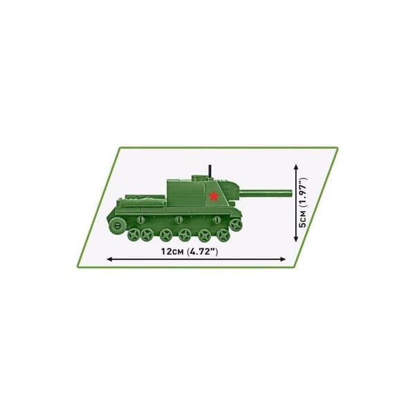 Maquette - COBI - ISU 152 - Plast - Selvbygger - Til børn og blandet