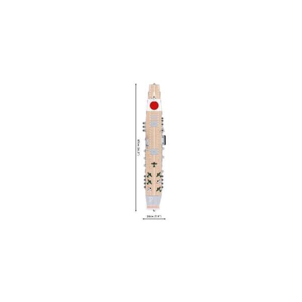 Modell - COBI - IJN AKAGI - 3573 delar - 1:300 - Att montera själv
