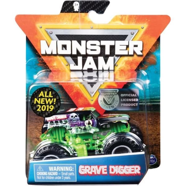 MONSTER JAM - Tilfældig model - Skala 1:64