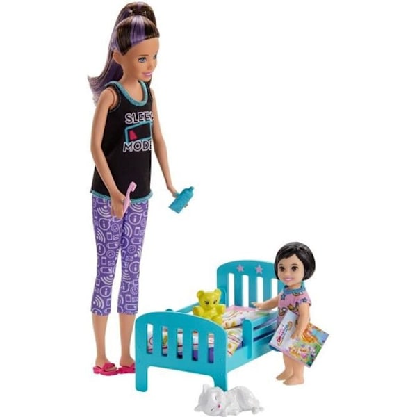BARBIE Skipper babysitter Sengetid -