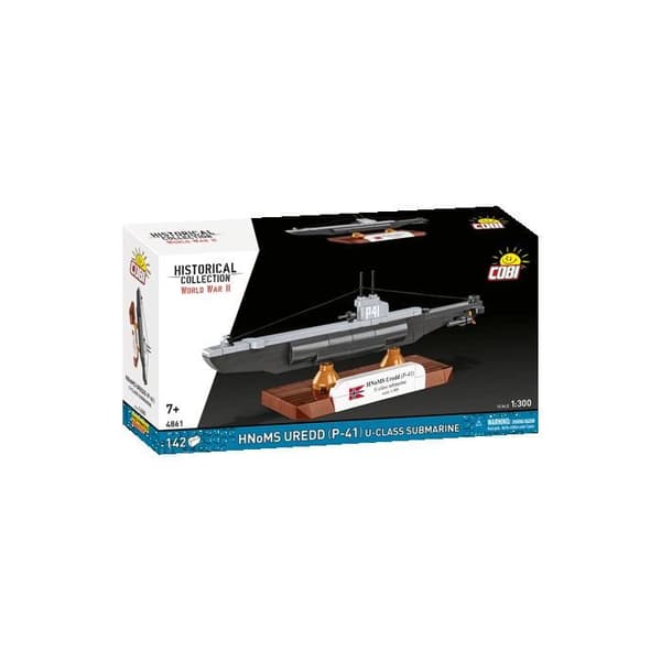COBI 4861 - HNoMS UREDD (P41) U-CLASS ALUS - HARMAA - RAKENNUSSETTI