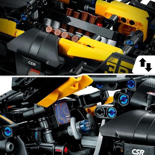 LEGO® Technic 42151 Bugatti Bolide, Billegetøj, Racing, Bygbar Model Vit