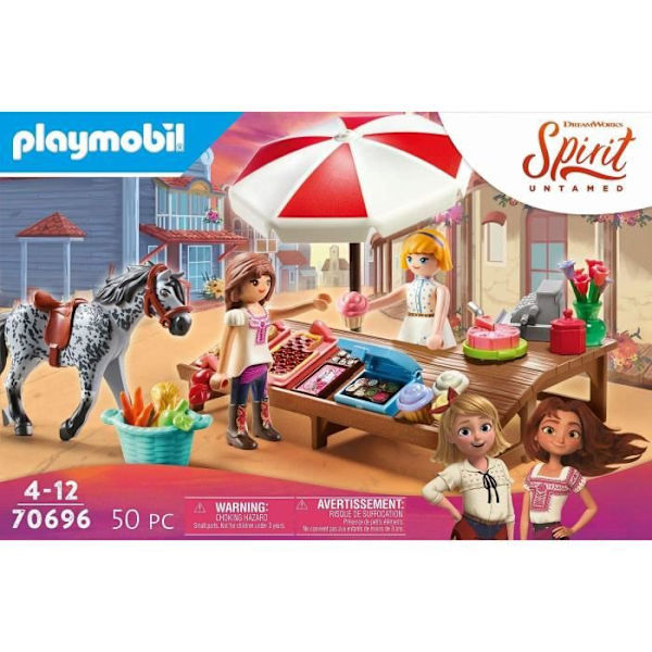 Playmobil - Miradero Candy Stall - Lapsi - Sekalaiset - 4 vuotta ja sitä vanhemmat - Muovi