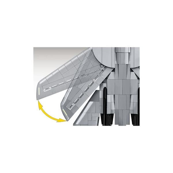 Byggset - COBI - Grumman F-14 Tomcat - Grå - 1,012 kg - Ref. 5920 Grå