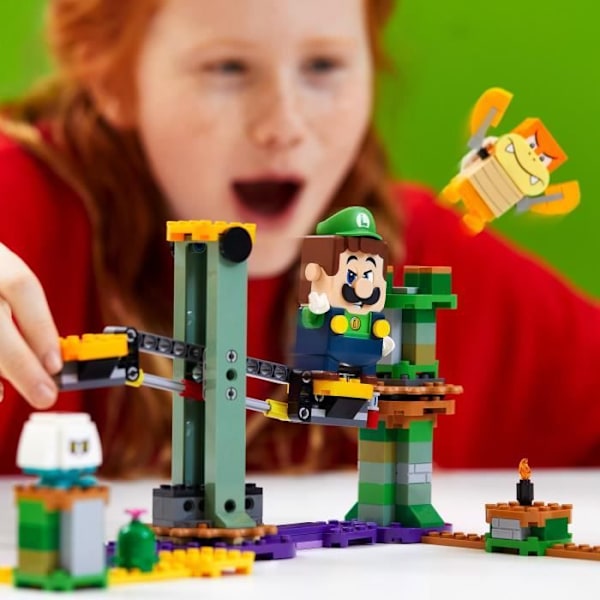 LEGO® 71387 Super Mario Luigi's Adventures startpakke, interaktivt byggespil Röd