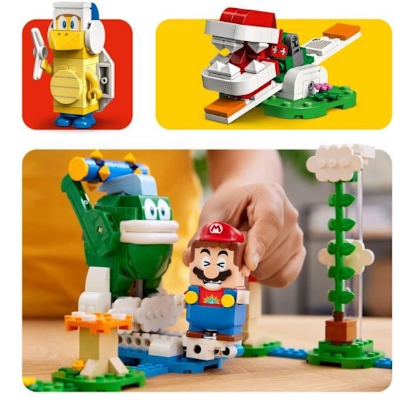 LEGO Super Mario 71409 Maxi-Spike on a Cloud Challenge Expansion Set, leksak Flerfärgad
