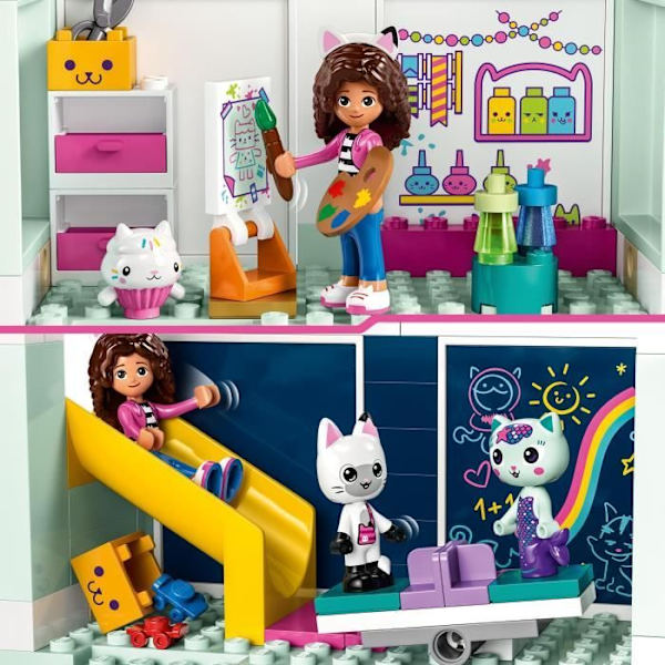 LEGO® 10788 Gabbys magiska hus, dockhusleksak med minifigurer Flerfärgad