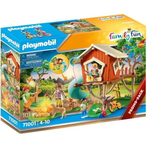Trädkoja och rutschkana - PLAYMOBIL - 71001 - Flerfärgad - Barn - 4 år och uppåt