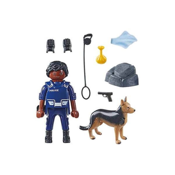 Erityinen Plus Poliisi koiran avulla Multifarvet