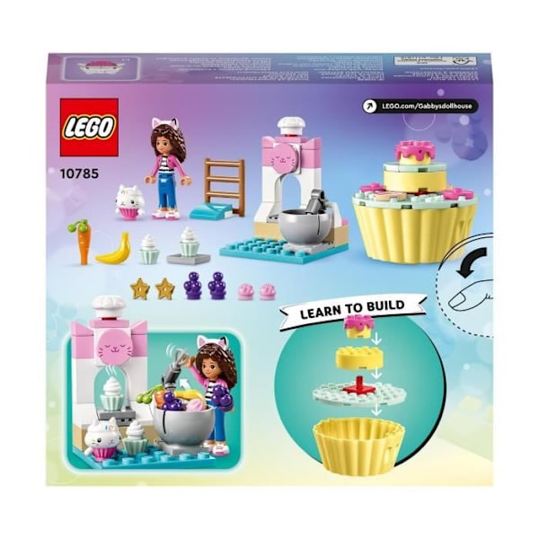 LEGO® Gabby ja taikatalo 10785 Praline ja P’tichou pitävät hauskaa, lelu kissanhahmoilla