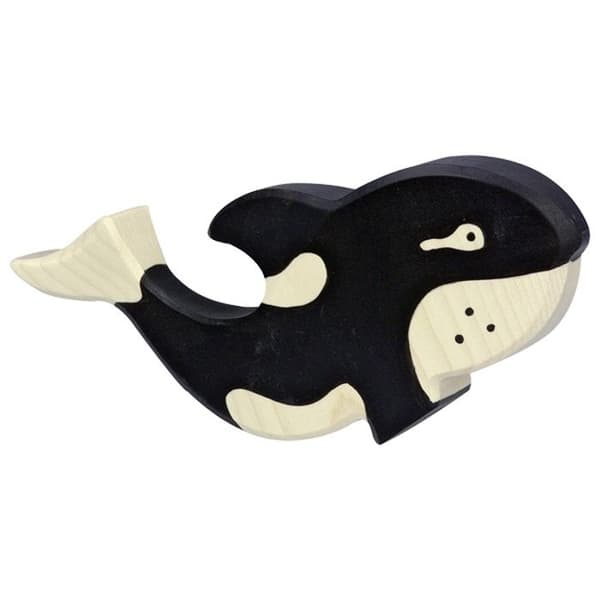 HOLZTIGER - 80197 - FIGUR - ORK Svart och beige