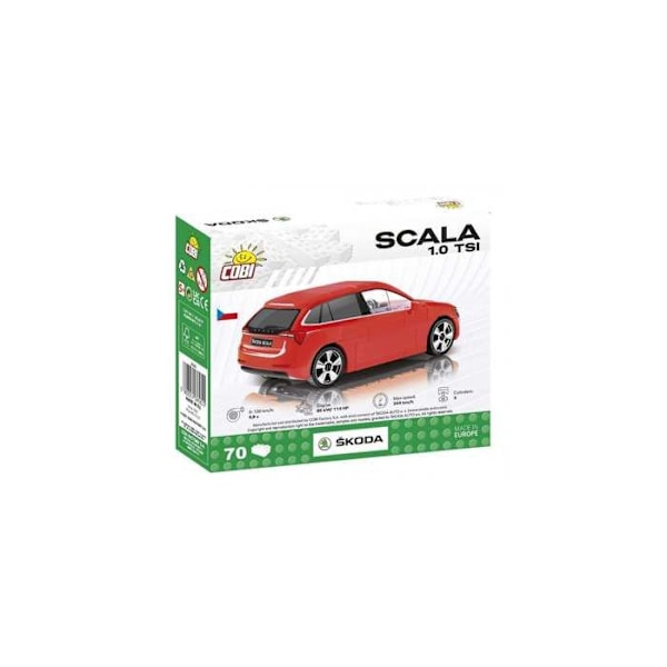 Rakennuspelit - Skoda Scala 1.0 TSI - 70 kpl 1/35 Cobi