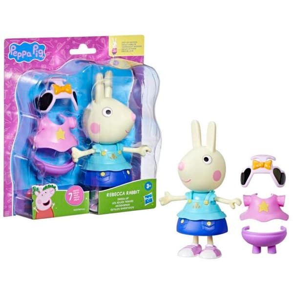 Poupon Peppa Pig - G0329 - , Figuriini Rebecca Rabbitin Kauniit Asusteet