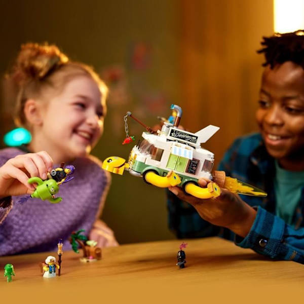 LEGO® DREAMZzz 71456 Mrs. Castillos Turtle Van, 2-i-1 husbilsleksak, med Mateo och Zoey Flerfärgad