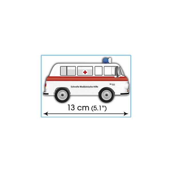 Cobi modelsæt Barkas B1000 junior ambulance 157 stk