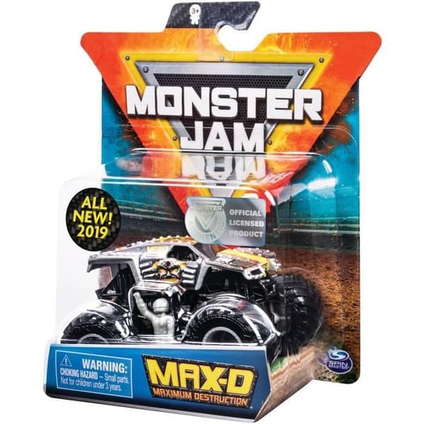 MONSTER JAM - Tilfældig model - Skala 1:64