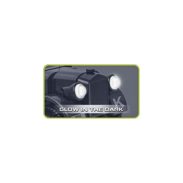 Rakennuspelit – Cobi 2405 – 1937 Horch 901 (Kfz.15) marinblå