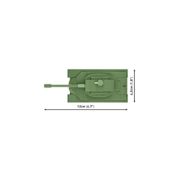 Mallinnos - COBI - PATTON M48 - 127 osaa - 1:72 - Vihreä