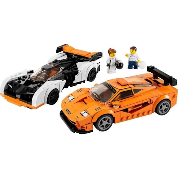LEGO® Speed Champions 76918 McLaren Solus GT och McLaren F1 LM, leksaksbil, modellsats Flerfärgad