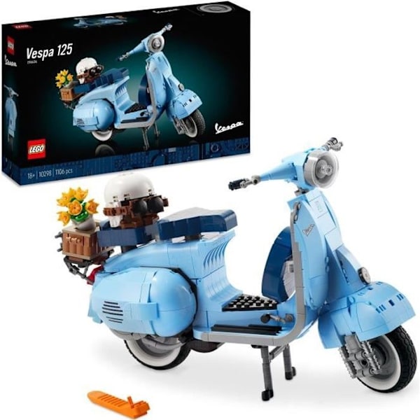 LEGO® Icons 10298 Vespa 125, aikuisten skootterikokoelma Flerfärgad