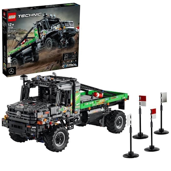 LEGO® Technic Mercedes-Benz Zetros 4x4 Testtruck 42129 - Appkontroll Svart