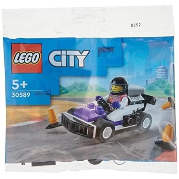 LEGO CITY WYÄ¨CIGOWY GOKART (30589) [KLOCKI]