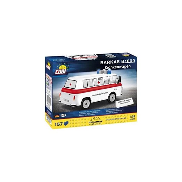 Cobi modelsæt Barkas B1000 junior ambulance 157 stk