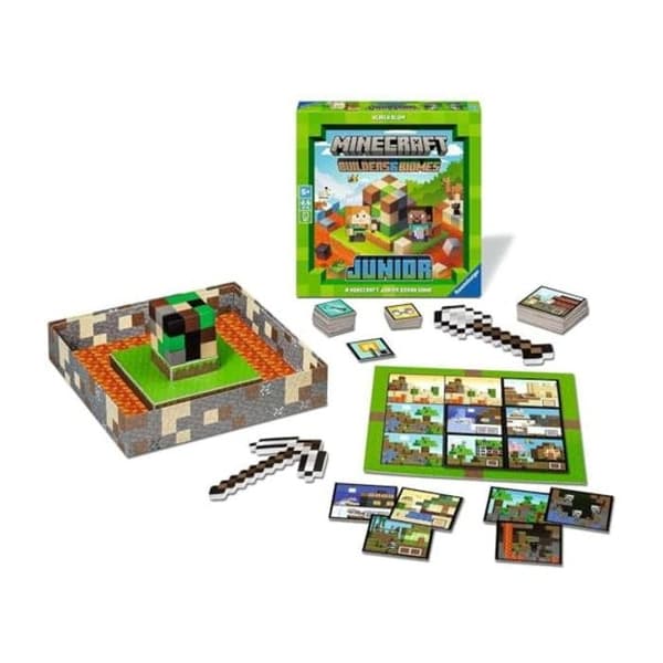 Ravensburger - Minecraft - Brädspel Builders & Biomes Junior