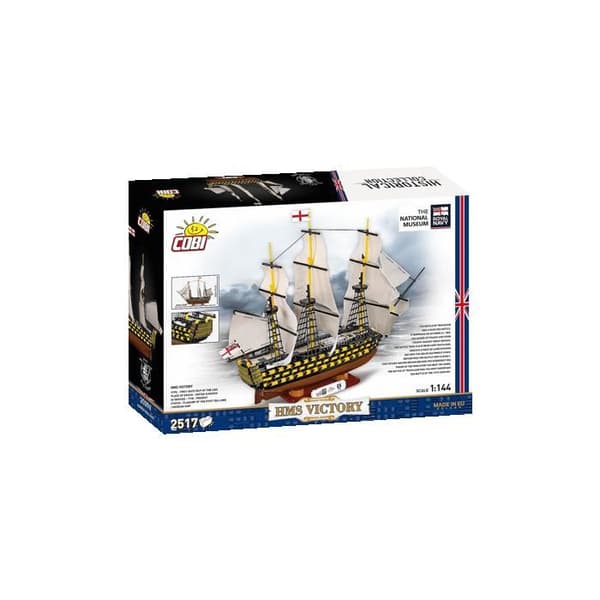 COBI 20096 - HMS VICTORY - BÅT - BYGGSET - VIT