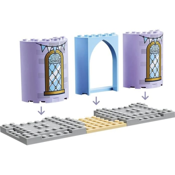 LEGO® Disney Princess™ 43178 - Cinderella's Castle Celebration Flerfärgad