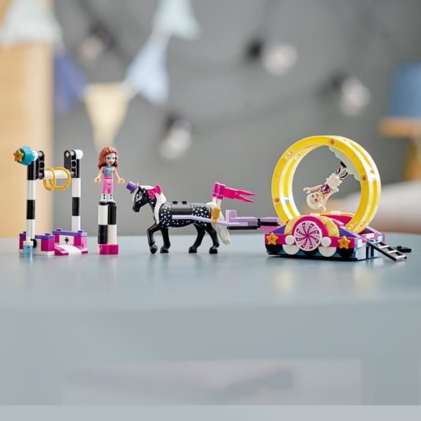 LEGO® Friends 41686 Magiska Stunts Minidockor temaparkleksak för barn från 6 år och uppåt