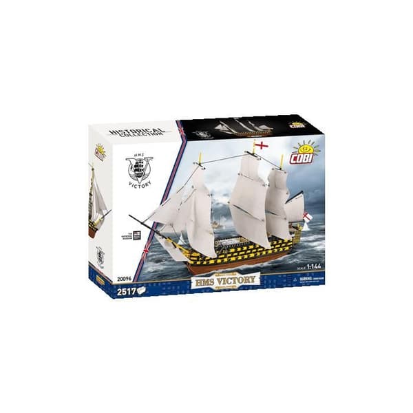 COBI 20096 - HMS VICTORY - BÅT - BYGGSET - VIT