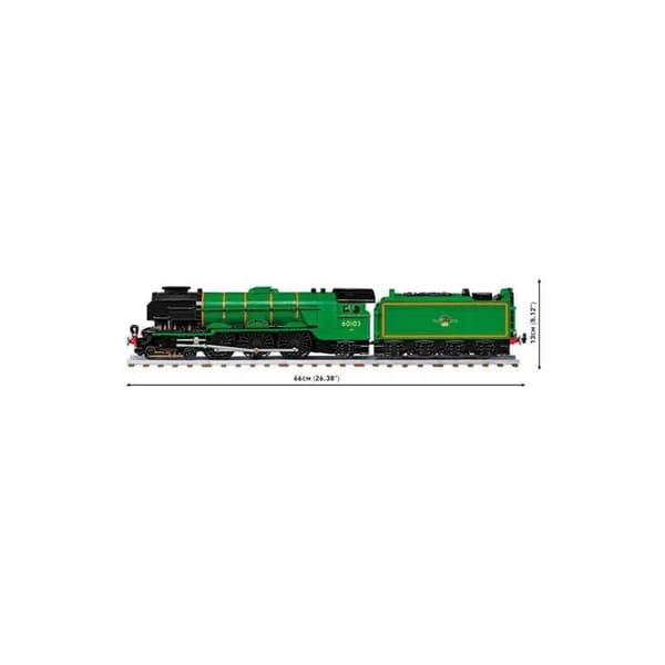 Byggset - COBI - Flying Scotsman - Ånglok - Grön - Att montera själv Grön
