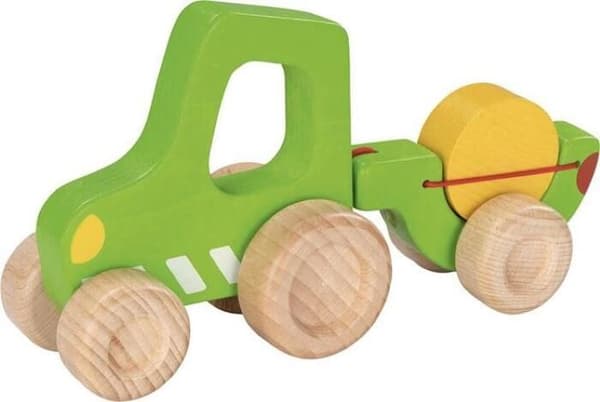 Traktor - Goki - Ergonomisk - Grön - Att montera själv