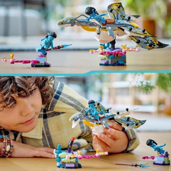 LEGO® Avatar 75575 Opdagelsen af Ilu, legetøj, med minifigurer, Vandets vej Vit