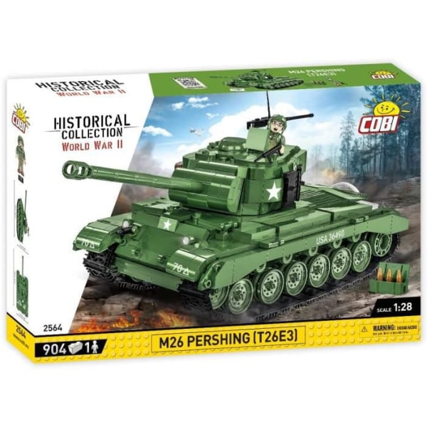 COBI 2564 - M26 PERSHING (T26E3) Grön