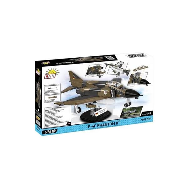 Byggelegetøj - COBI - F-4F Phantom II - Brun - Samlesæt - Til børn kastanj