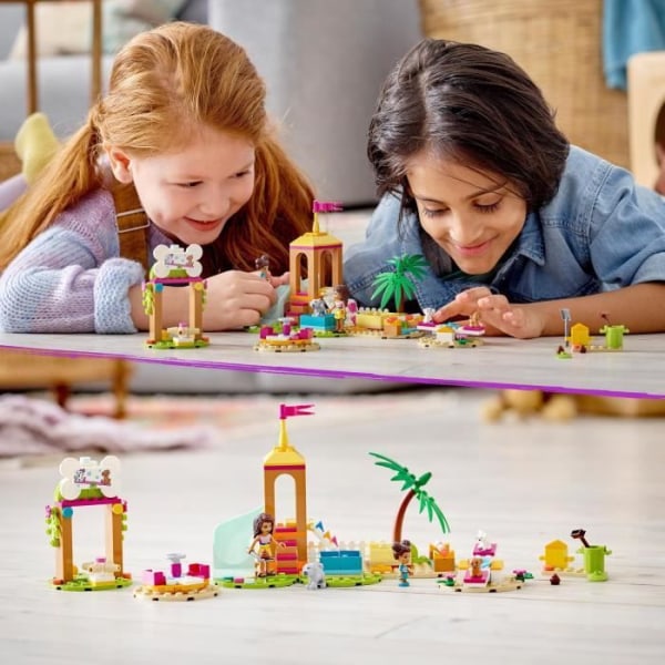 LEGO Friends Adoption Café 41699 - Leksak med katt- och hundminifigurer Flerfärgad