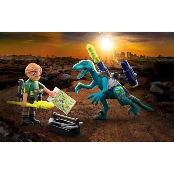 PLAYMOBIL - 70629 - Dino Rise - Deinonychus - Mixed - 5 vuotta - 19 kpl Flerfärgad