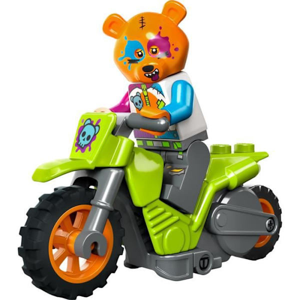 LEGO® City Stuntz 60356 karhun temppumoottoripyörä, leluajoneuvo, lahjaidea Vit