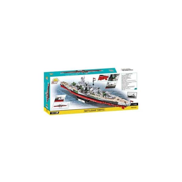 Bådm模型 - COBI - Slagskib Tirpitz - 2810 dele - Mixet
