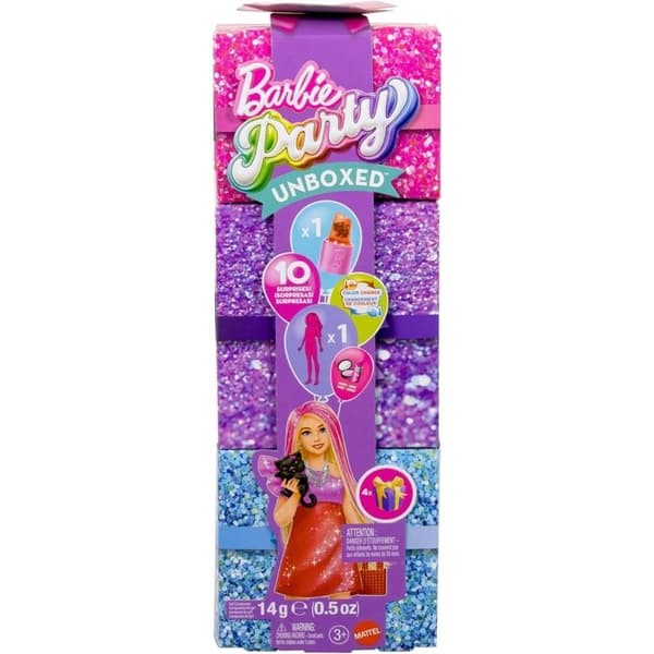 Barbie-laatikko - Yllätyslahja Röd