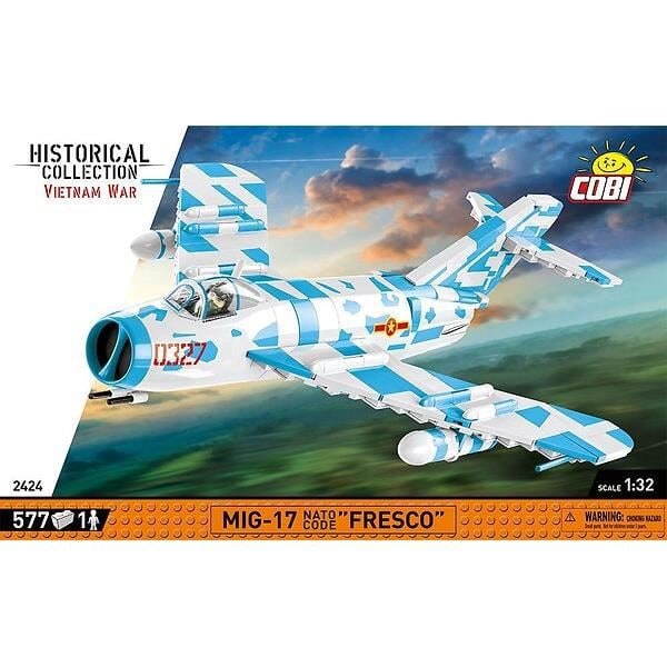 Mallisarja - COBI - MIG-17 NATO KOODI "FRESCO" - 575 kpl - Muovi - Kokoa itse